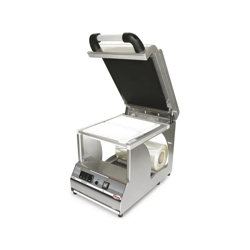 Termoselladora manual profesional para barquetas industriales