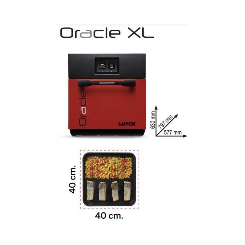 Lainox Oracle XL Boosted - Horno Rápido de Alta Potencia (40x40cm)