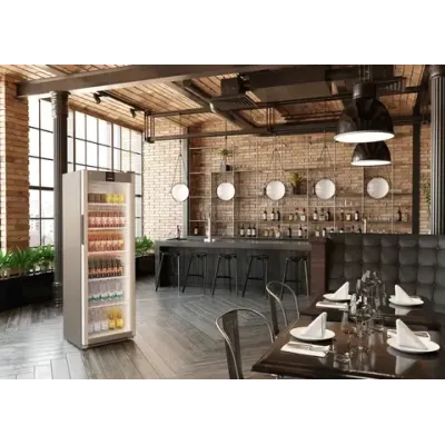 Frigorífico expositor alto gris Liebherr MRFvd 4011 cristal