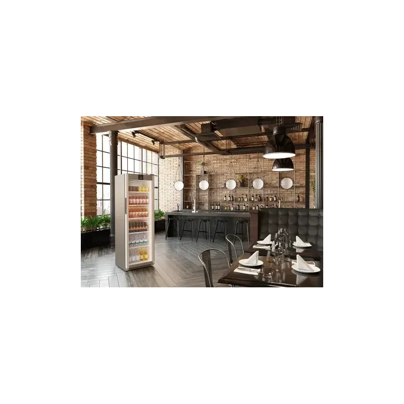 Frigorífico expositor alto gris Liebherr MRFvd 4011 cristal