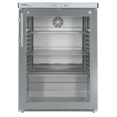Nevera expositora inox bajo encimera Liebherr FKUv 1663