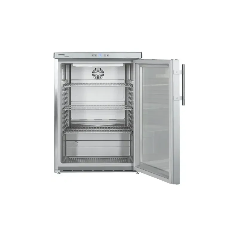 Nevera expositora inox bajo encimera Liebherr FKUv 1663
