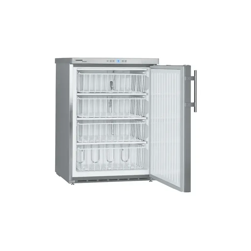 Congelador bajo encimera acero inoxidable 143L Liebherr GGu 1550