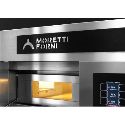 Conjunto Moretti Forni Serie S120E | Cámara de 8 pizza Ø 30cm