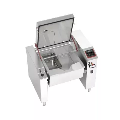 Sartén Industrial Multifuncional Firex Figaro 100L Eléctrica A Presión