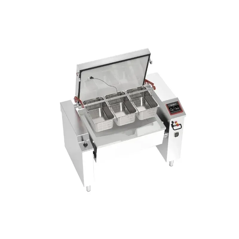 Sartén Industrial Multifuncional Firex Figaro 150L Eléctrica A Presión