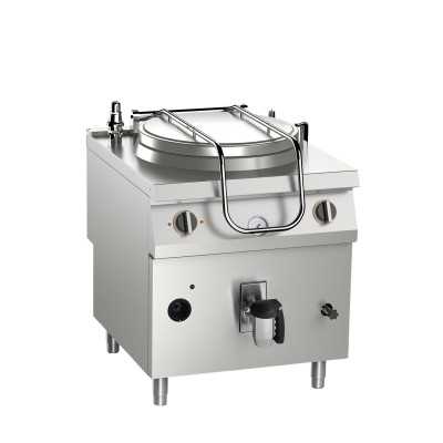 Marmita Industrial Rectangular 150L Gas Calentamiento Indirecto