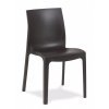 Silla monobloc de exterior, apilable. Disponible en varios colores
