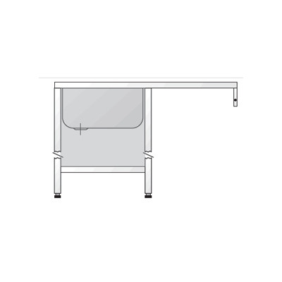 Fregadero lavavajillas Edenox FSBE-126 | 1200x600x850 mm