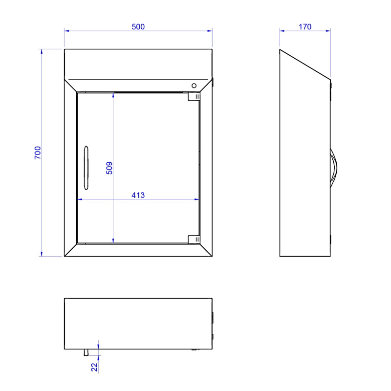 Esterilizador 16 cuchillos Edenox ECO-500