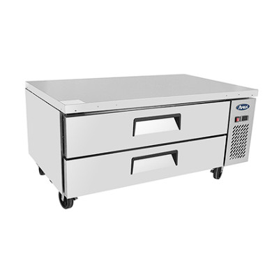 Mesa refrigerada baja con cajones y ruedas | 1200 mm Mesa refrigerada baja con cajones y ruedas | 1200 mm